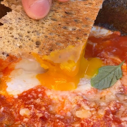 Uova In Purgatorio - Eggs In Tomato Sauce