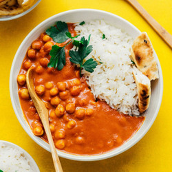 20-minute Chickpea Tikka Masala Recipe