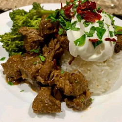 Slow cooker Rendang Curry