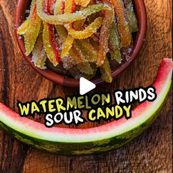 Zero Waste Watermelon Sour Candy