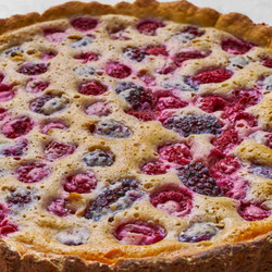 Berry Custard Pie