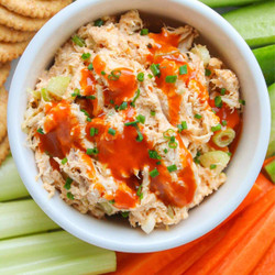 Healthy Buffalo Chicken Salad