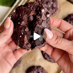 Protein Double Chocolate Cookies