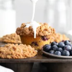The Best Blueberry Streusel Muffins