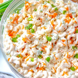 Classic Hawaiian Macaroni Salad