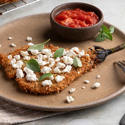 Aubergine Schnitzel