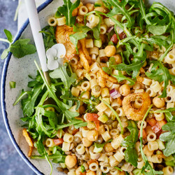 Chickpea And Lentil Salad (koshari Salad)