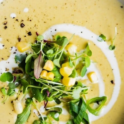 Corn And Leek Bisque