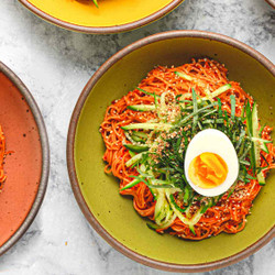 Bibim Guksu (korean Cold Mixed Noodles)