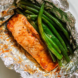 20-minute Bbq Salmon In Foil