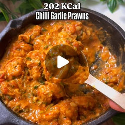 Chilli Garlic Prawns seafood