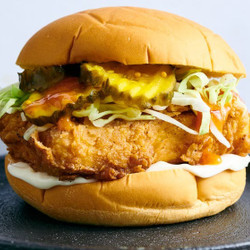 Crispy Fried Tofu Sandwich