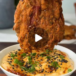 Crispy Enoki Mushrooms + Chilli Crisp Mayo
