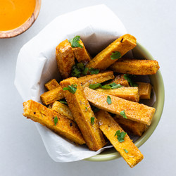 Crispy Crunchy Tofu Fries