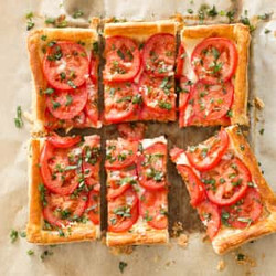 Tomato And Mozzarella Tart