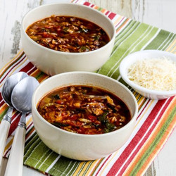 Slow Cooker Ground Beef Soup With Cabbage