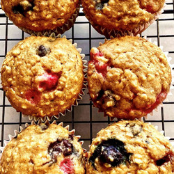 High-fiber Breakfast Muffins