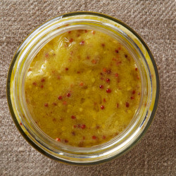 Whole Grain Mustard Walnut Vinaigrette