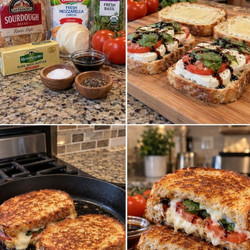 Caprese Grilled Cheese