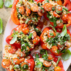Couscous Stuffed Peppers