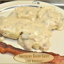 Southern Bacon Gravy (for Biscuits)