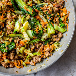 Ground Pork Stir Fry