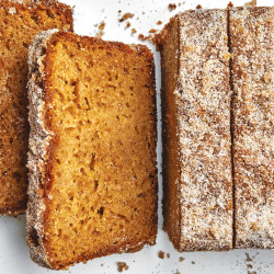 Apple Cider Doughnut Loaf Cake