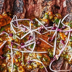 Tri-tip Steak With Tiger Bite Sauce