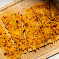 Butternut Squash And Caramelized Onion Tart