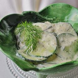 Gurkensalat (german Cucumber Salad)