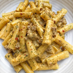 Creamy Sausage Pumpkin Pasta