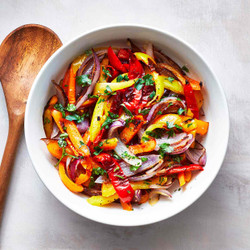Roasted Peppers &amp; Onions