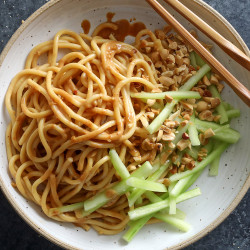 Takeout-style Sesame Noodles