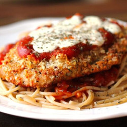 Oven-baked Chicken Parmesan