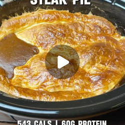Slow Cooker Steak Pie