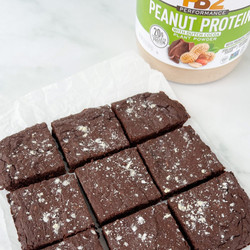 Low Sugar Protein Brownies