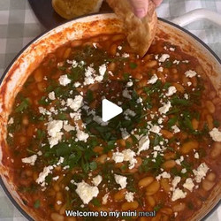 One-pan Homemade Beans