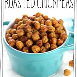 Crispy Crunchy Roasted Chickpeas