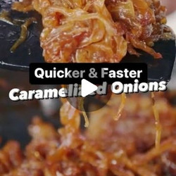 Quicker Caramelized Onions