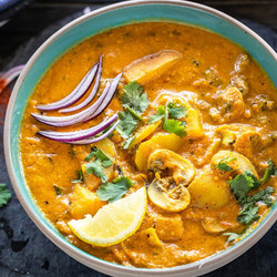Instant Pot Aloo Mushroom Masala