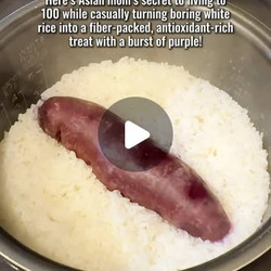 Mama Linda's Japanese Purple Sweet Potato Rice