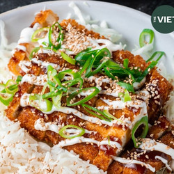 Vegan Tofu Katsu &amp; Rice