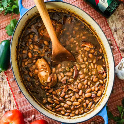 Authentic Borracho Beans