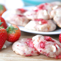 Strawberry Shortcake Cookies