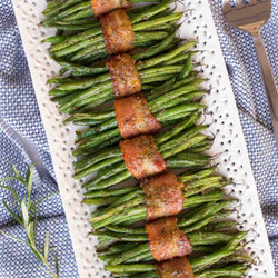 Make-ahead Bacon Wrapped Green Beans