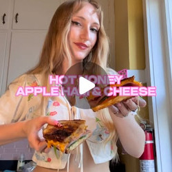 Hot Honey Apple Ham &amp; Cheese