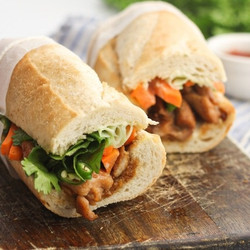Chicken Banh Mi Sandwich