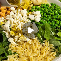 Garlic And Herb Orzo Pasta Salad