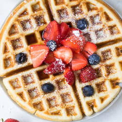 Classic Buttermilk Waffles From Scratch