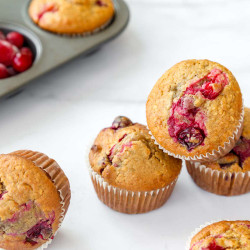 Cranberry Oatmeal Muffins Recipe